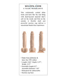 Selopa 6.5" Natural Feel Dildo - Light