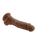 Selopa 6 Inch Lifelike Dildo - Dark