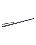 Spartacus 24" Leather Wrapped Cane - Black