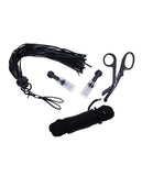 Sportsheets Tied & Twisted Bondage Set - Black