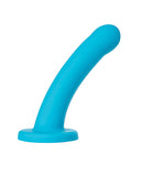 Nexus Solid Silicone 7" Dildo Hux - Turquoise