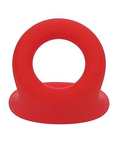 Tantus Uplift Silicone C Ring - Crimson