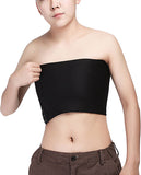 Gender Fluid Strapless Chest Compression Binder - XXL Black