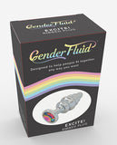 Gender Fluid Excite! Ribbed Plug - Silver