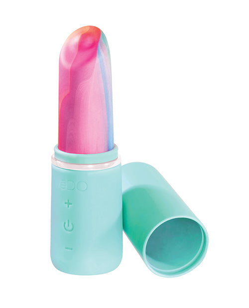 Vedo Retro Rechargeable Bullet Lip Stick Vibe - Turquoise