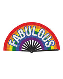 Wood Rocket Fabulous Fan - Rainbow