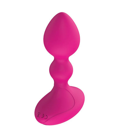 Pink Elephant Lil Rumble Rechargeable Vibe w/Remote - Pink