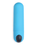 Bang! Vibrating Bullet W/ Remote Control Blue