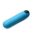 Bang! Vibrating Bullet W/ Remote Control Blue