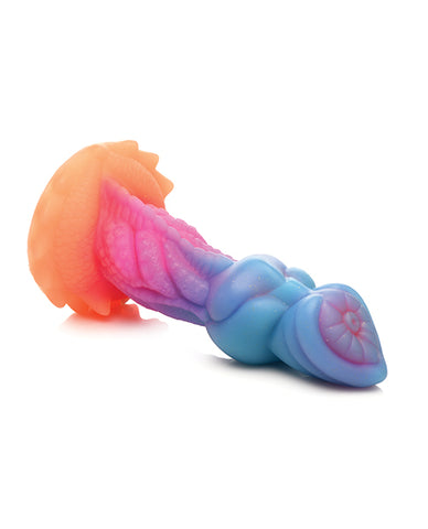 Creature Cocks Glow-in-the-Dark Aqua-Cock Silicone Dildo