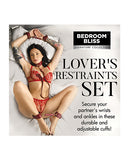 Bedroom Bliss Lover's Restraint Set - Red