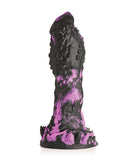 Creature Cocks Grim Silicone Dildo - Black/Purple