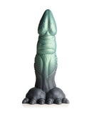 Creature Cocks Dickosaur Dinosaur Silicone Dildo  - Black/Teal