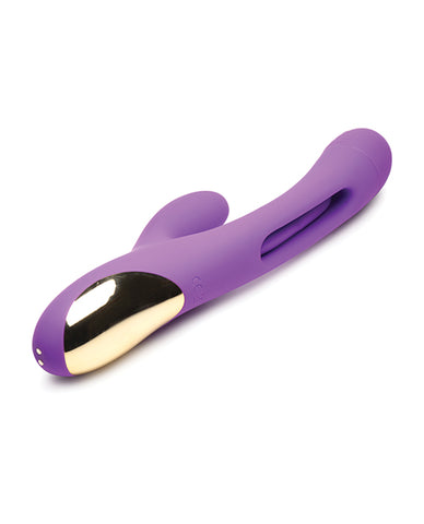 Inmi Tri-Flick Flicking Rabbit Vibrator - Purple
