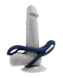 Zero Tolerance Ring Around the Rosy Cock & Ball Vibrator - Blue