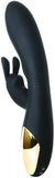 The Midnight Rabbit Vibrator Black