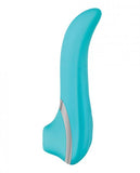 French Kiss Her Clitoral Stimulator Blue Vibrator