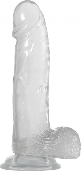 Crystal Clear 8 inches Realistic Dildo