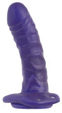 Universal Hollow Strap On Purple Dildo