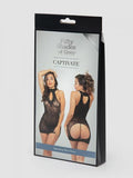 Fifty Shades Captivate Black Lace Spanking Mini Dress O/s