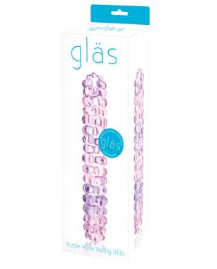 Purple Rose Nubby Dildo