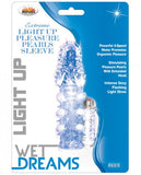 Light Up Extreme Pleasure Pearls Sleeve Blue
