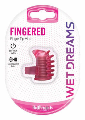 Wet Dreams Fingered Finger Tip Vibe Pink