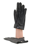 Vampire Gloves Leather Small Black