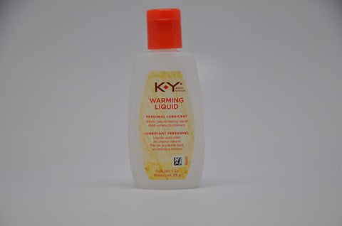 K-Y Warming Liquid Lubricant 1oz Bottle