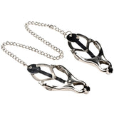 Primal Spiked Clover Nipple Clamps - Silver