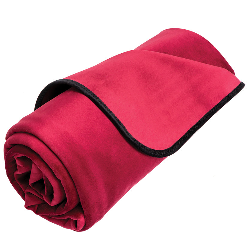 Liberator Fascinator Travel Throw Velvish-
Merlot
