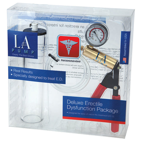 L.A. Pump Deluxe Erectile Dysfunction Package 2 x 9 Inch