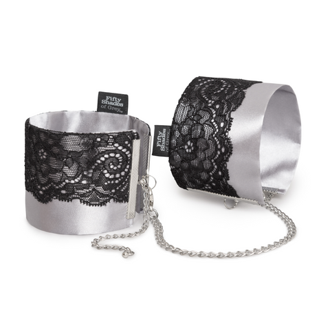 Fifty Shades of Grey Play Nice Satin Wrist Cuffs