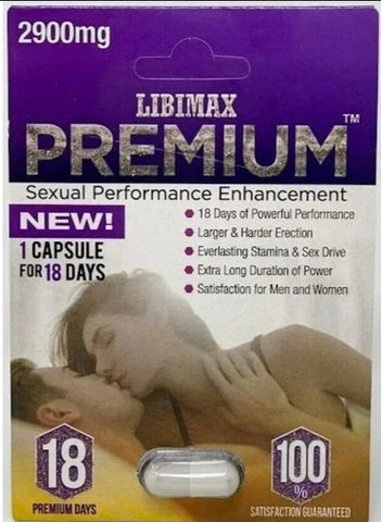 Premium 2900mg Male Sexual Enhancement White Pill