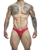 Justin + Simon Classic Tanga Red Large