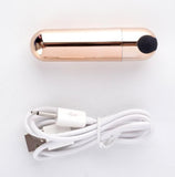 Jessi Rechargeable Mini Bullet Vibrator Rose Gold