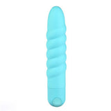 Lola Rechargeable Twisty Bullet Vibrator Teal