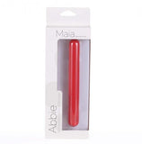 Abbie Long Rechargeable Bullet Red