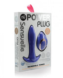 Power Plug Remote Control Butt Plug Ultra Violet