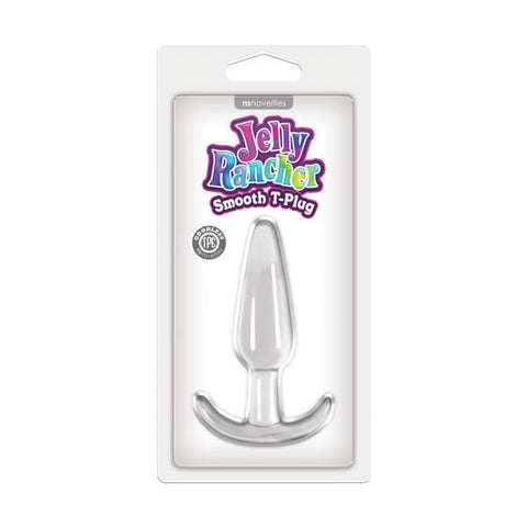 Jelly Rancher Smooth T-Plug Clear Butt Plug