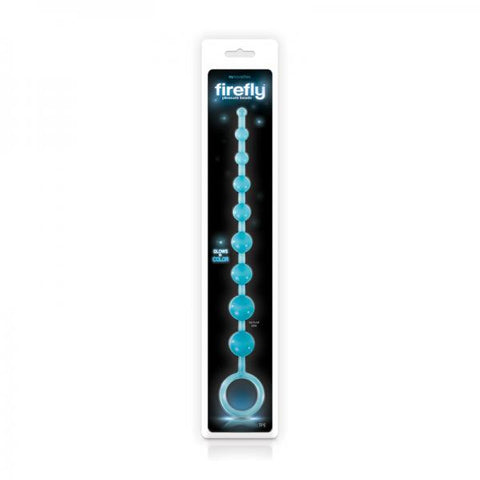 Firefly Pleasure Beads Blue Glow in the Dark