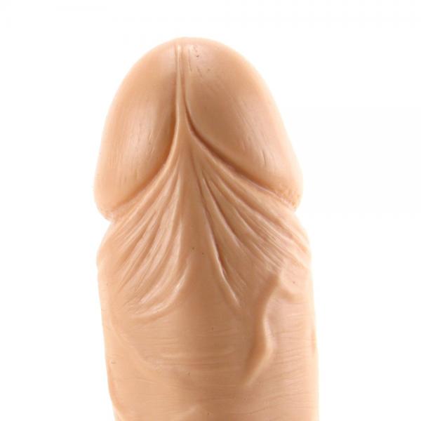 9 Inch Big Boy Dong Balls W/Suction Cup - Beige