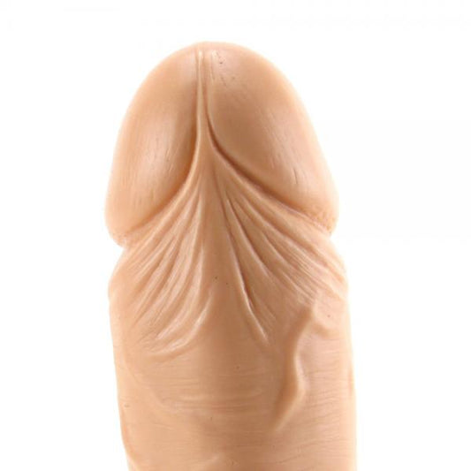 9 Inch Big Boy Dong Balls W/Suction Cup - Beige