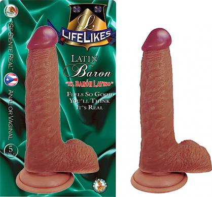 Lifelikes Latin Baron Dildo