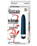 The Velvet Kiss We Scream Black Personal Massager