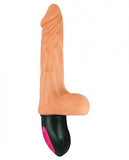 Natural Realskin Hot Cock -2 6.5 inches Beige