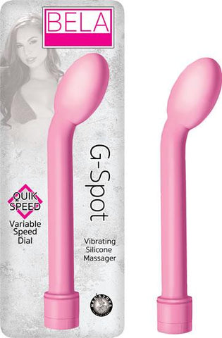 Bela G-Spot Pink Vibrating Silicone Massager