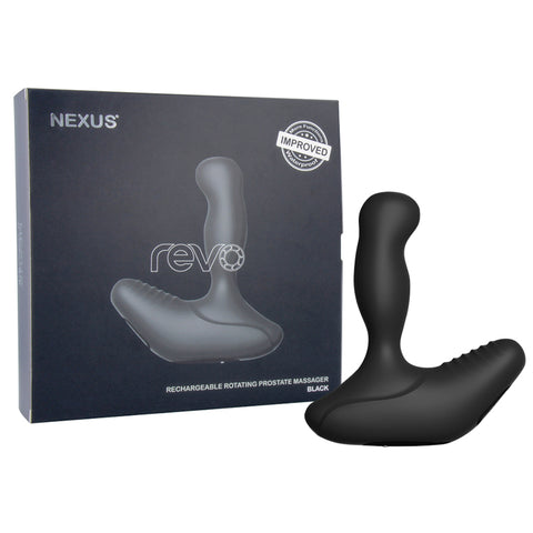 Nexus Revo Rotating Prostate Massager-Black
