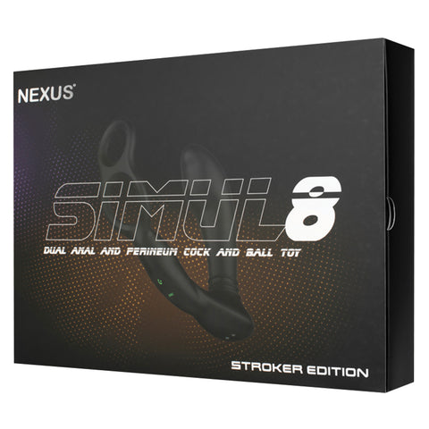 Nexus SIMUL8 Stroker Edition Vibrating Dual Motor Anal