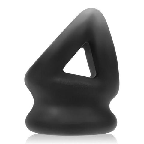 Oxballs Tri Squeeze Cocksling Ball Stretcher Black Ice
